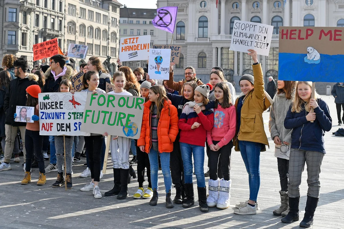 Klimastreik Fridays for future