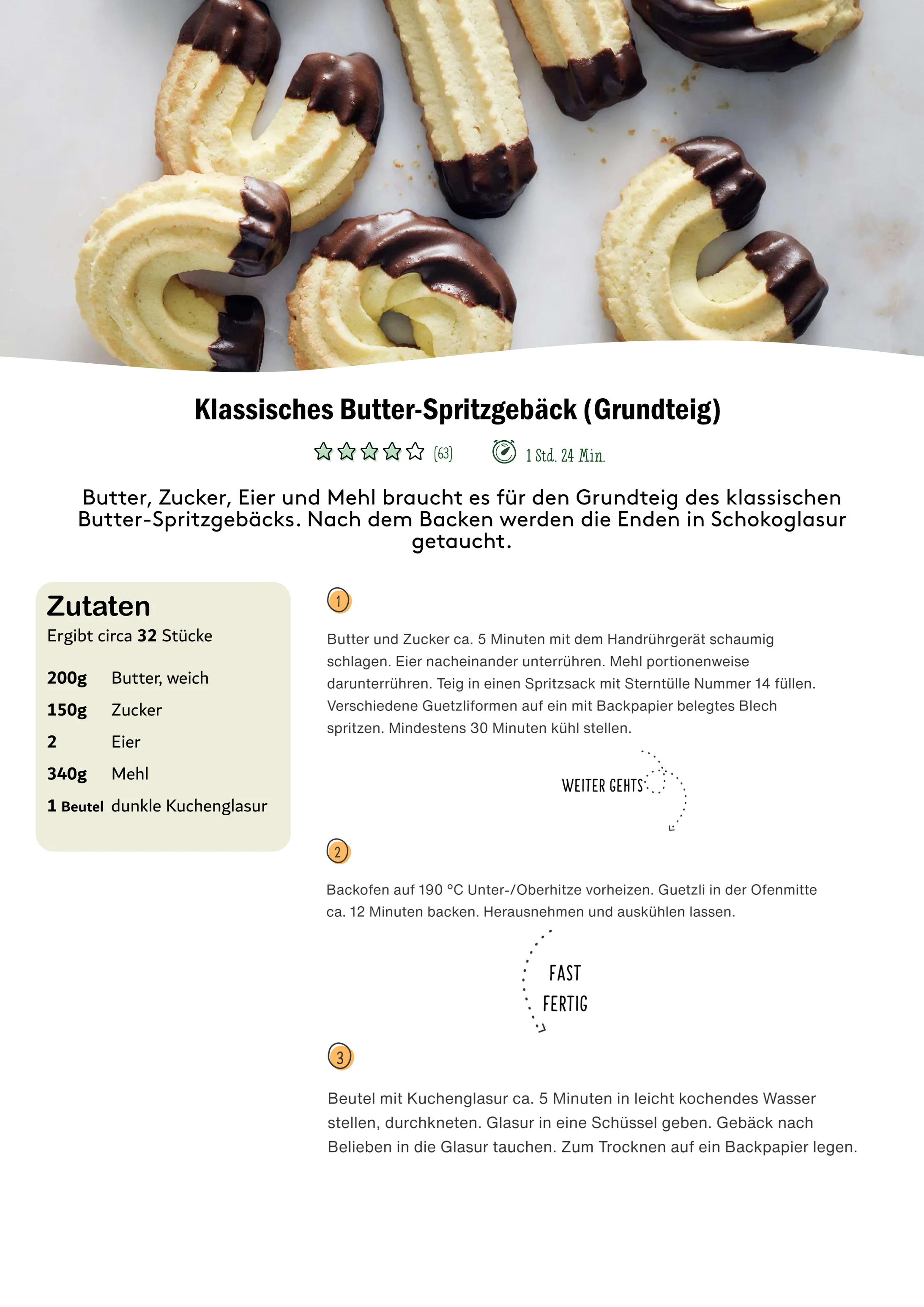 Rezept Gebäck
