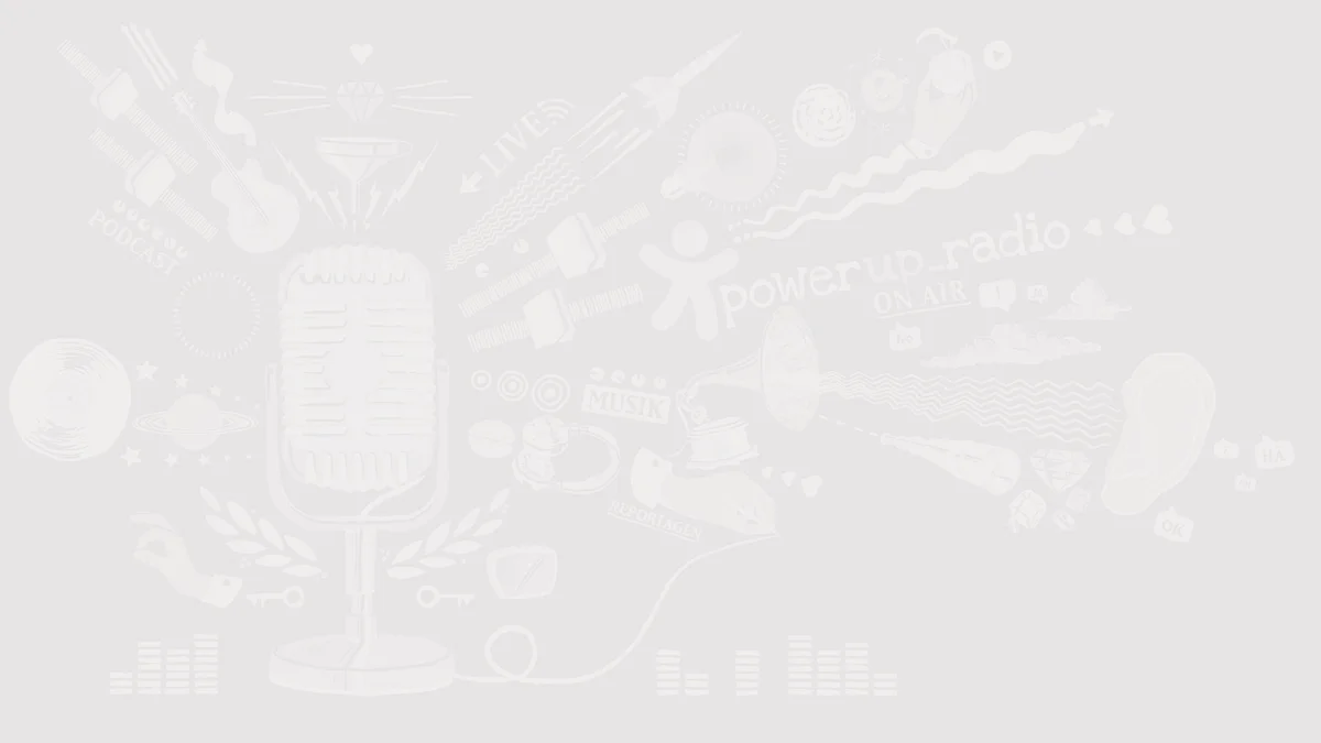 Hintergrundbild powerup_radio grau